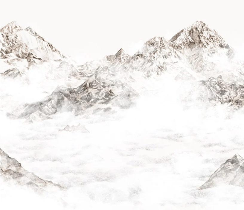 Papier peint Mont Everest, XXL, tendance