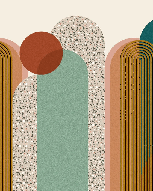 Papier peint Art pop déco graphique tendance - Muralconcept