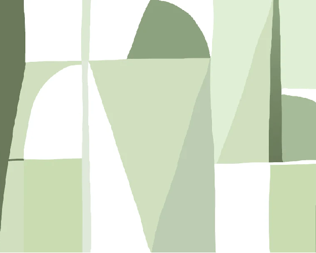 Papier peint Memphis style vert, XXL, tendance