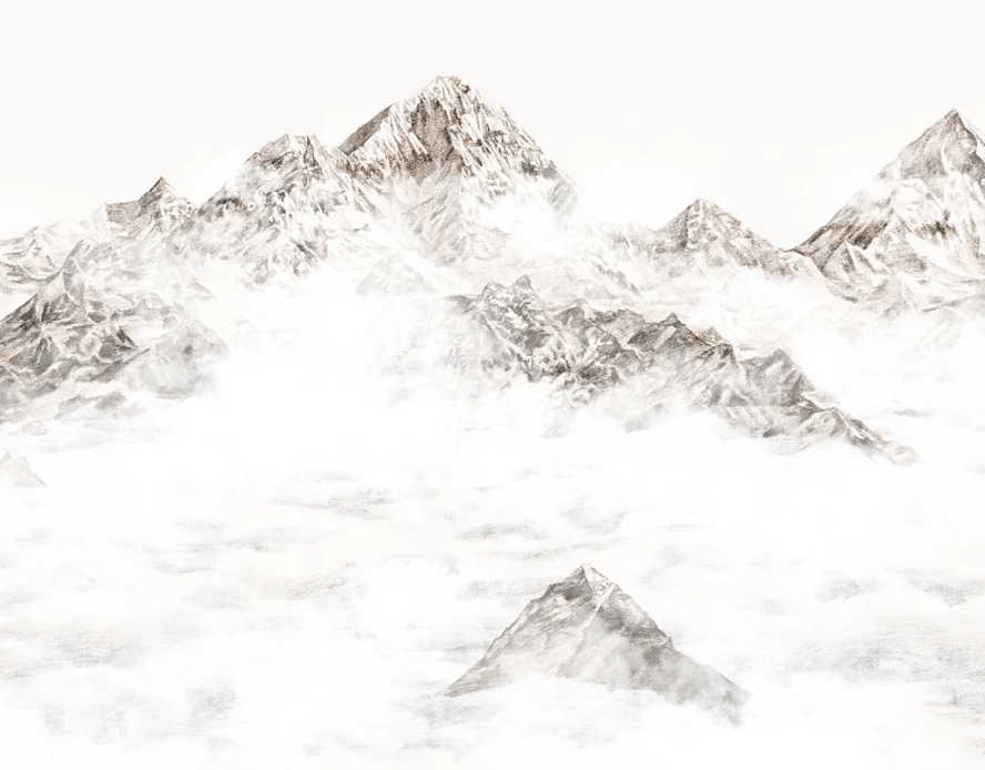 Papier peint Mont Everest - Muralconcept