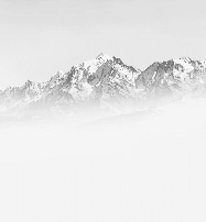 Papier peint matin brumeux Mont Blanc - Muralconcept