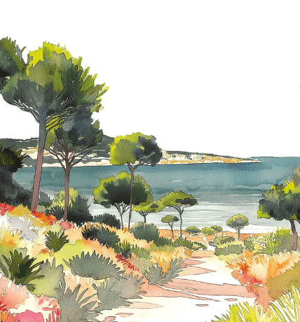 Papier peint panoramique air estival, XXL, tendance