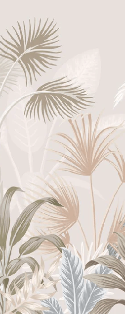 Papier peint panoramique jungle terracotta, XXL, tendance