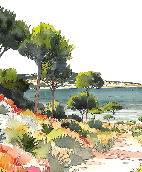 Papier peint panoramique air estival, XXL, tendance