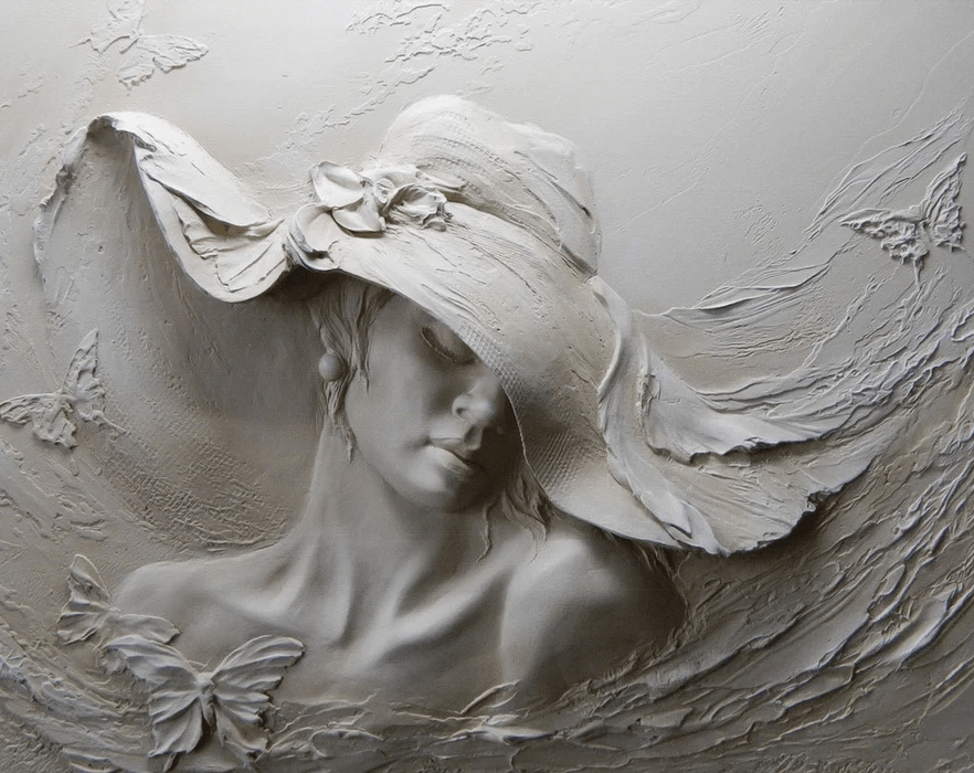 Papier peint Woman Sculpt, XXL, tendance