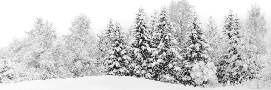 Papier peint panoramique évasion hivernale - Muralconcept
