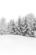 Papier peint panoramique évasion hivernale - Muralconcept