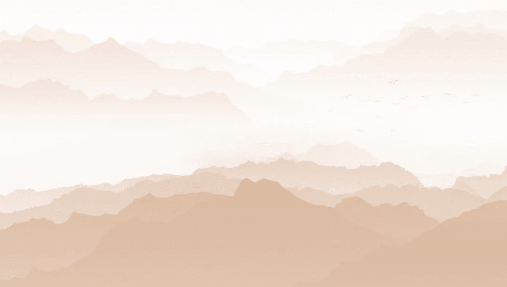 Papier peint montagne velours beige - Muralconcept