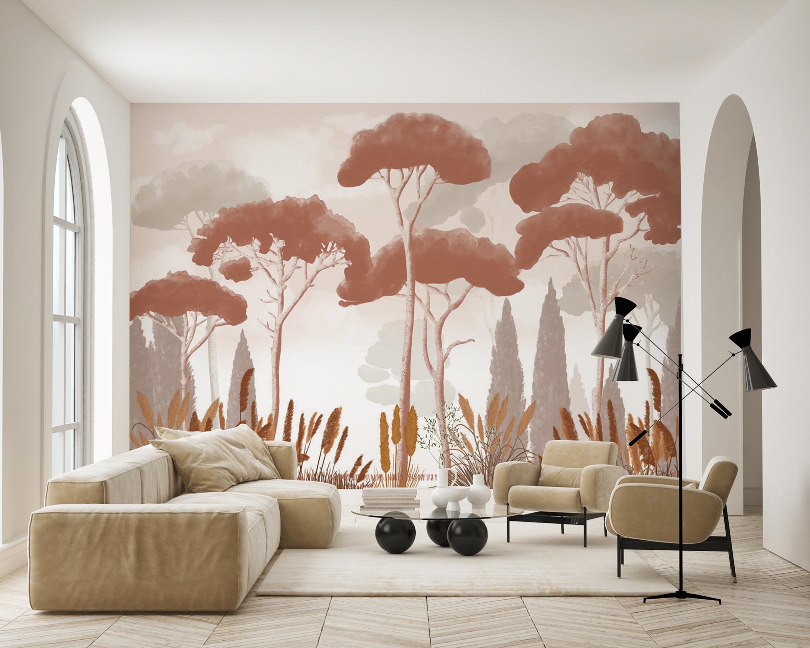 Lot De 3 Panneaux Muraux En Bois De Cyprès Et Magnolia - Art Mural Louisiane (neuf)