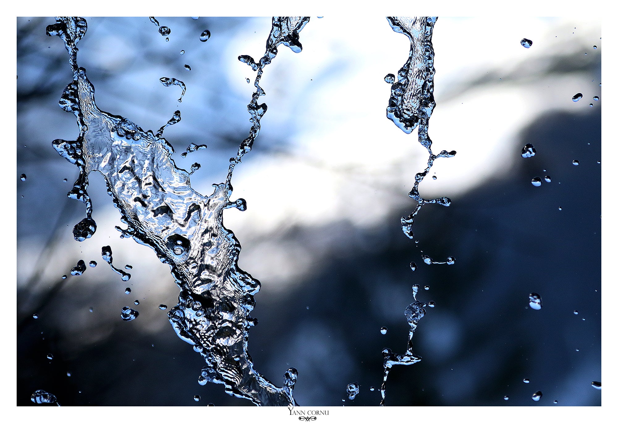 Papier peint photo acqua azur