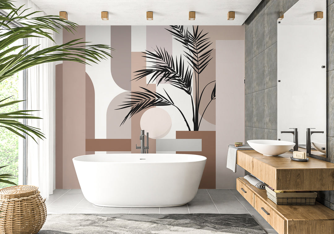Papier peint salle de bain - Panoramiques tendances