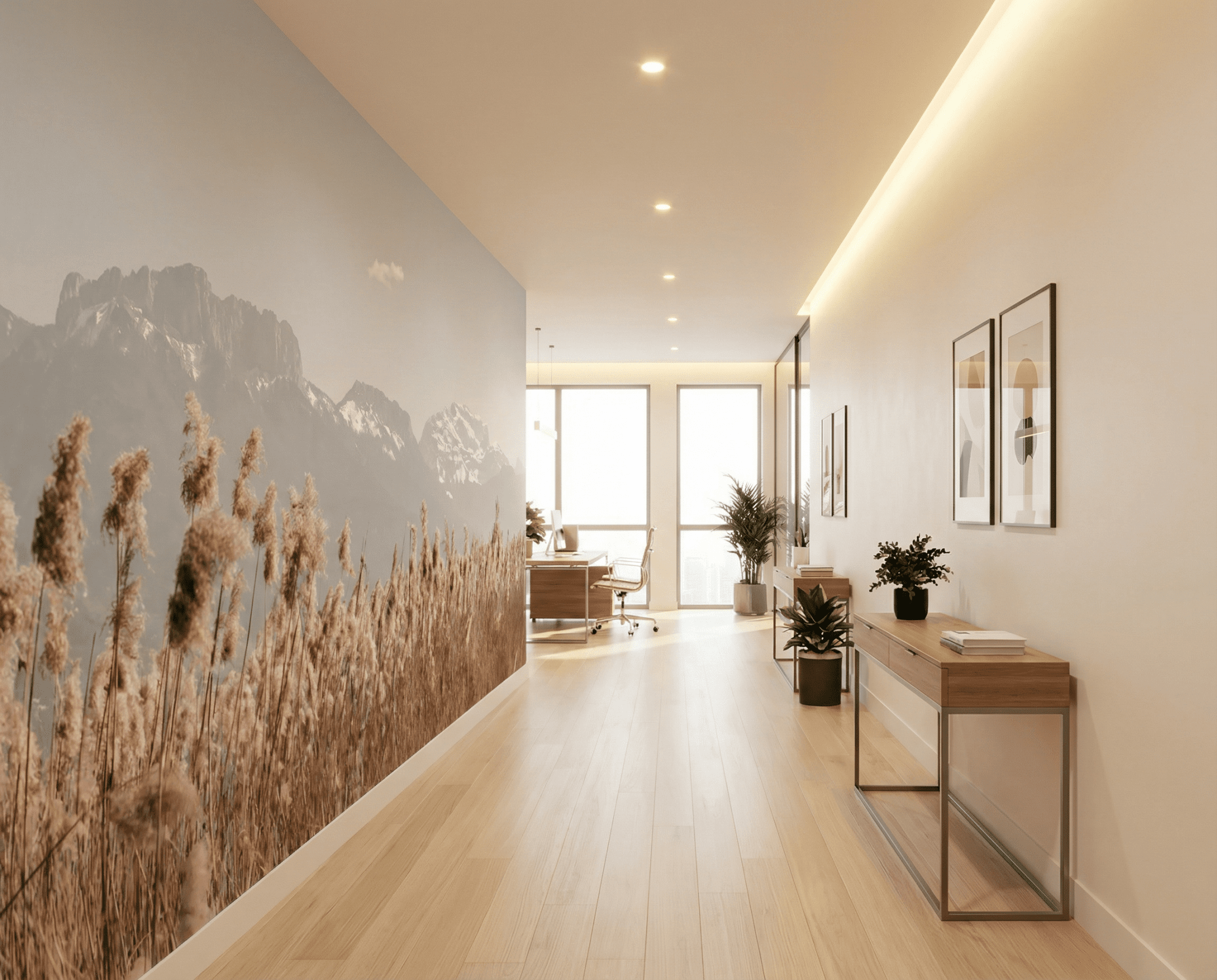 Papier peint photo - Dents de Lanfon & Tournette