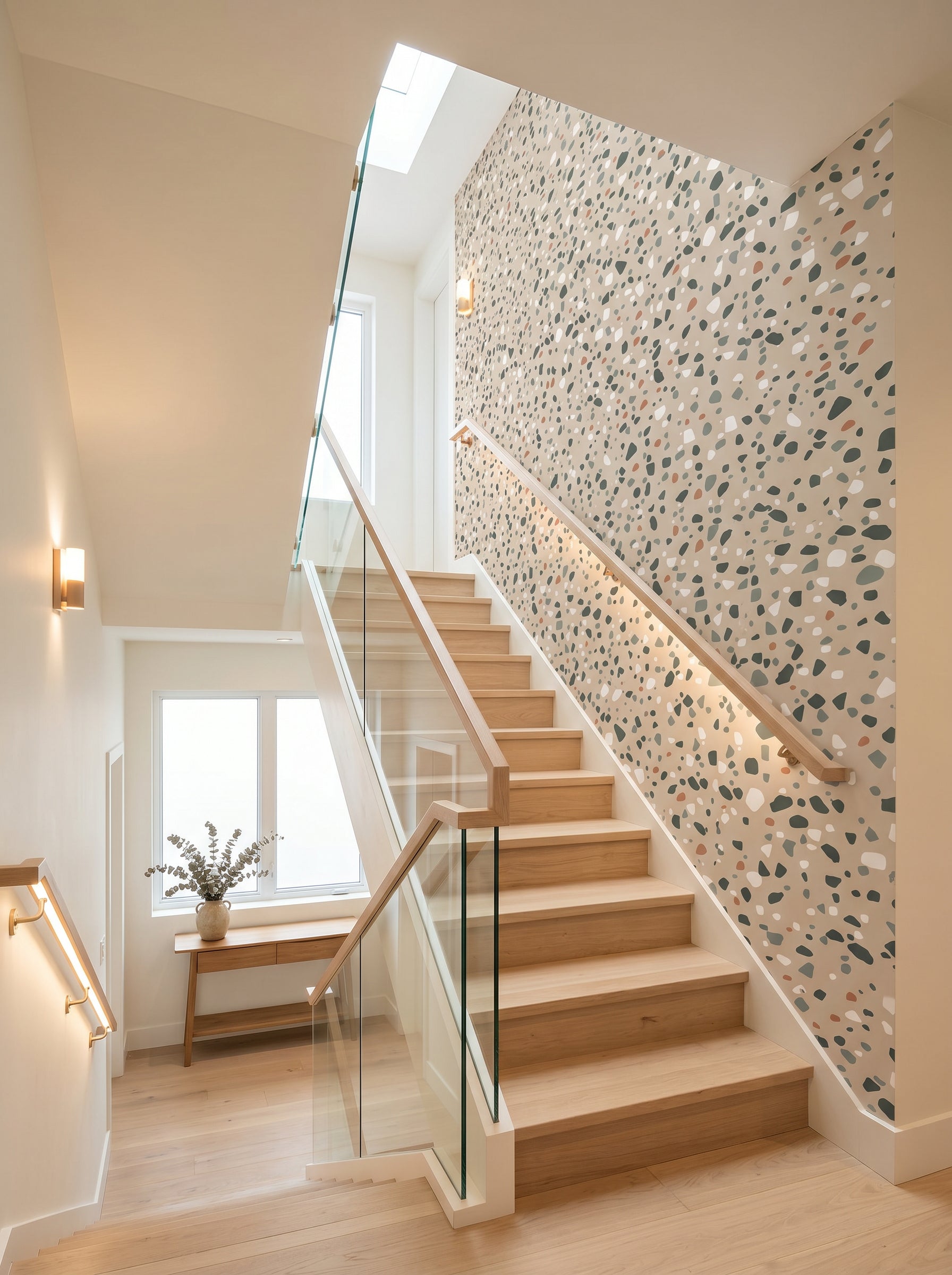 Papier peint escalier - Terrazzo - Muralconcept