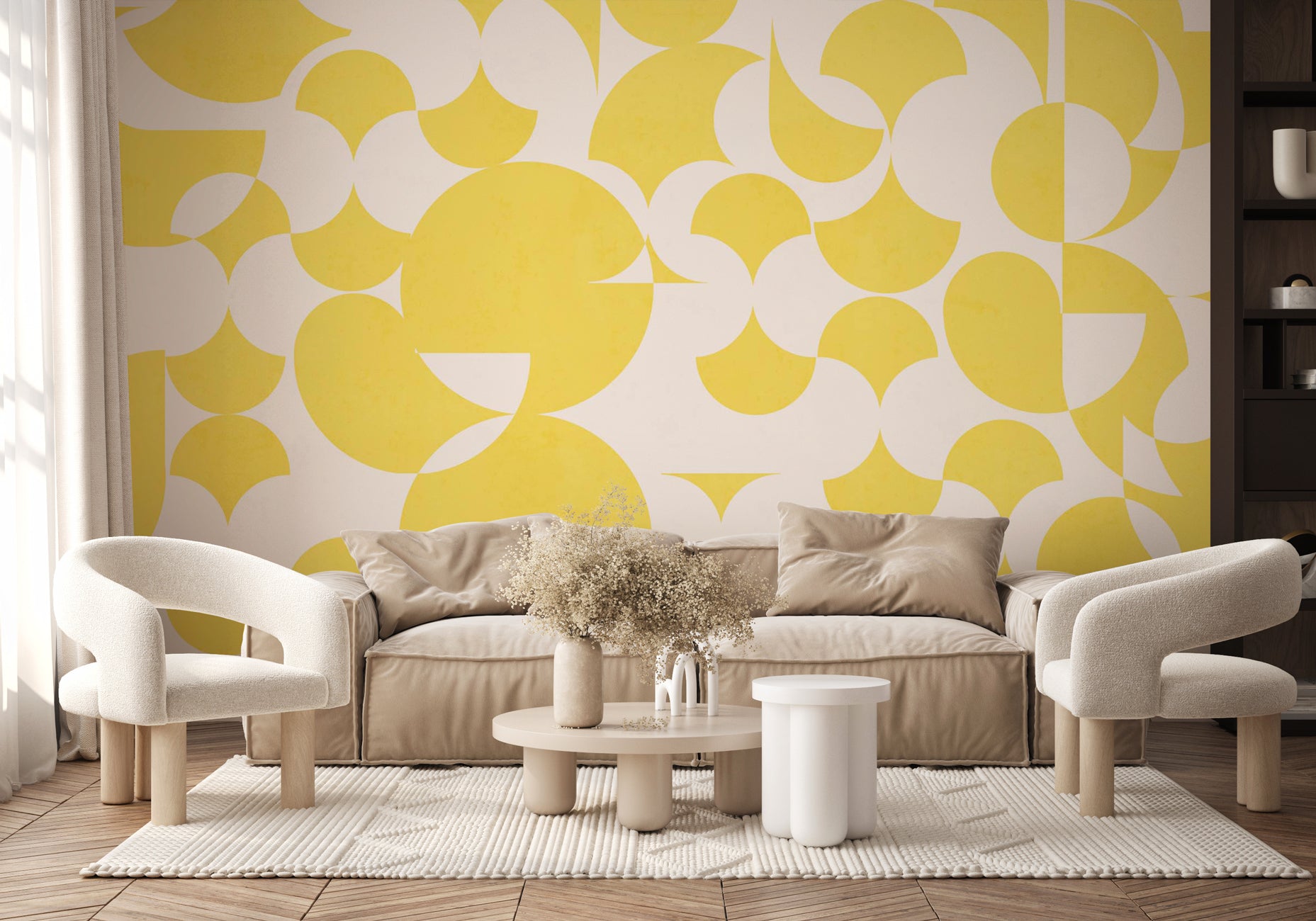 Papier peint cuisine Breakfast : tapisserie vintage tendance Papier peint cuisine Breakfast : tapisserie vintage tendance