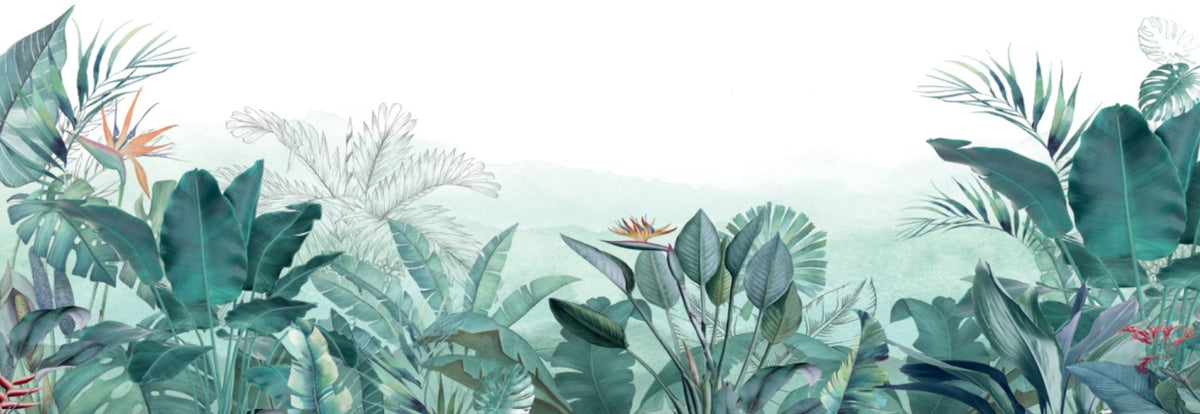 VP Papier peint panoramique tropical quintessence