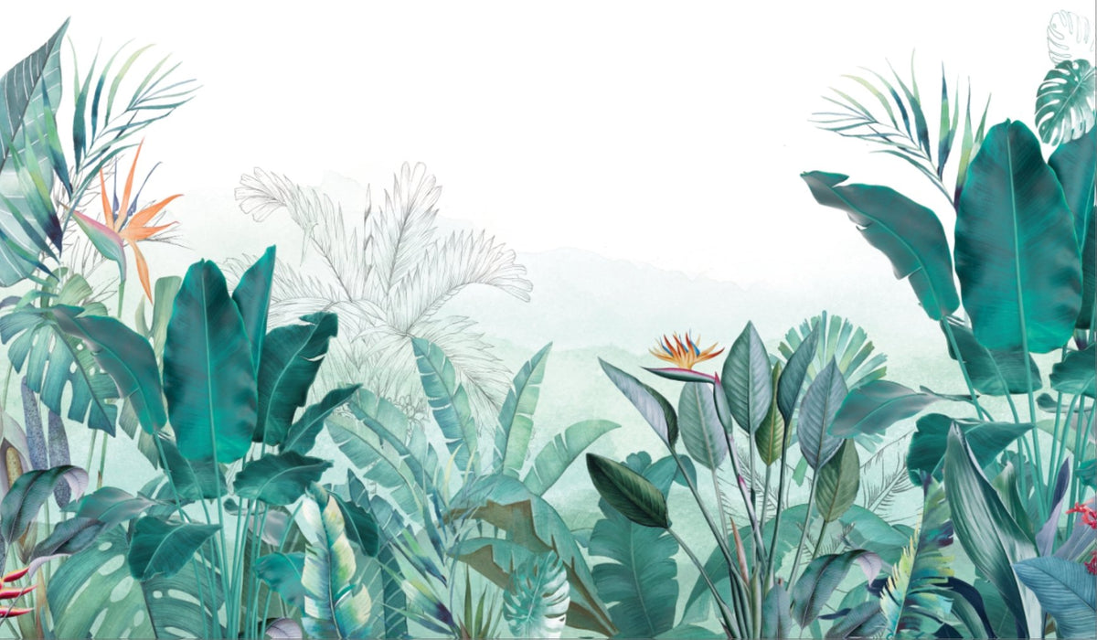 VP Papier peint panoramique tropical quintessence