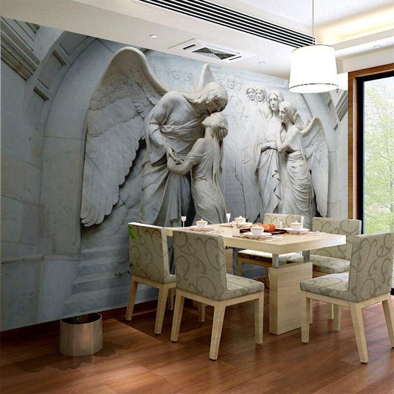 Papier peint panoramique Anges 3D - Muralconcept