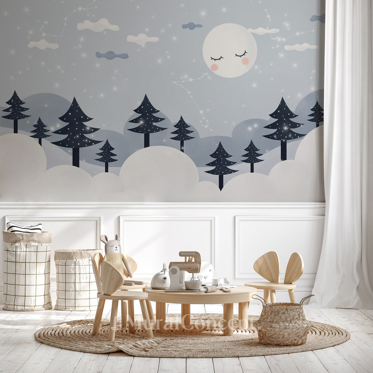 Papier peint scandinave - Panoramiques tendances