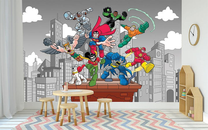 Papier Peint Super Heros