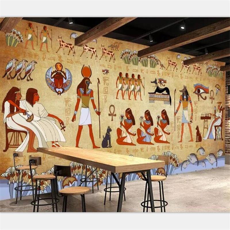 Papier peint Pharaon Egypte