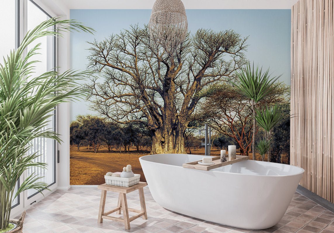 Papier peint photo Afrique Baobab sacré