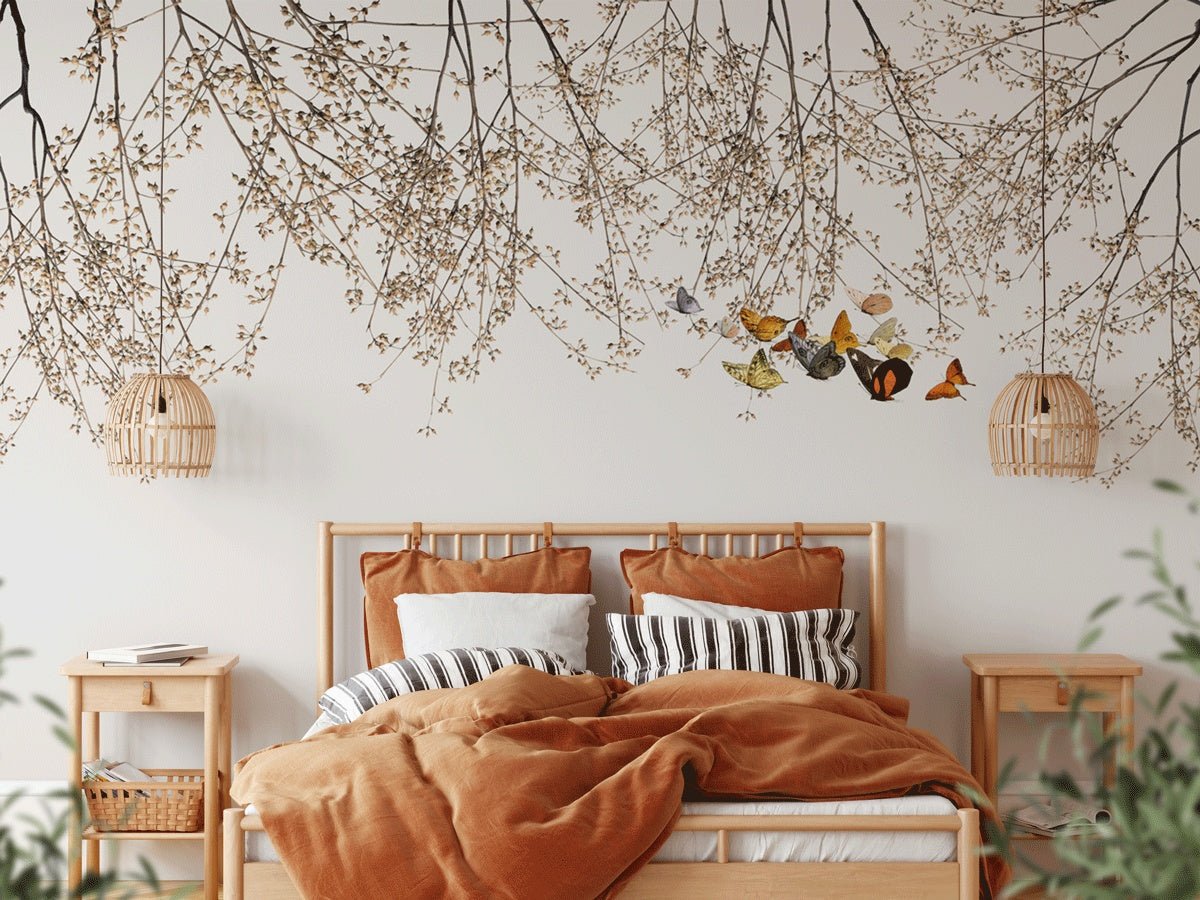 Améliorez votre salon chambre avec autocollant mural papillon