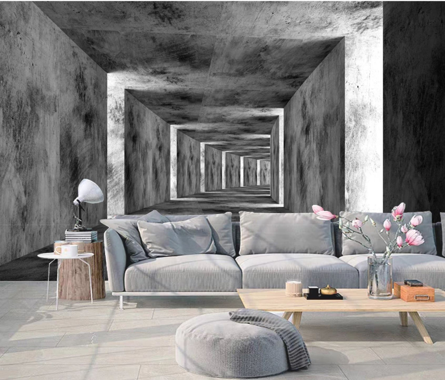 Sitemapcdatahttpwweinfbizidpapier Peint Trompe L Oeil Style Industriel